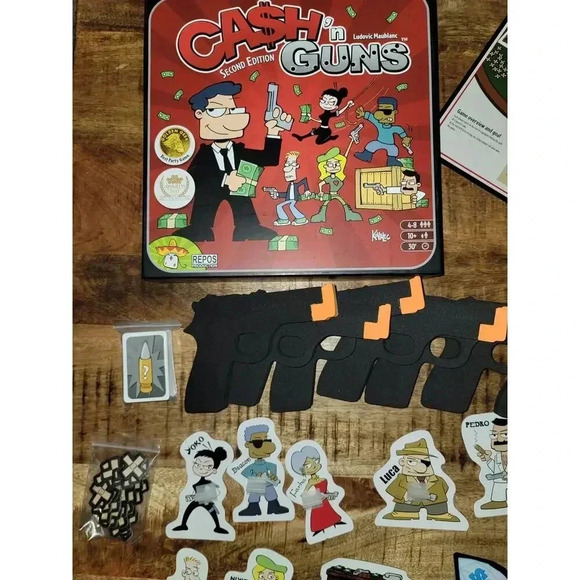 Board Game Called Cash N' Guns - Picture 2 of 5